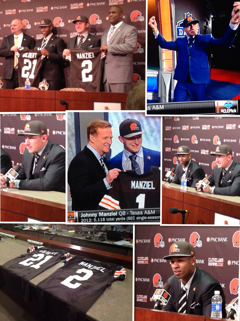 Browns Johnny and Justin Collage Pics