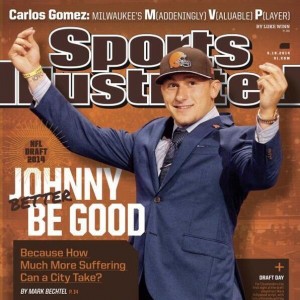 Johnny Manziel Browns SI Cover Photo