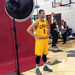 Kevin Love Standing Photo Media Day 2014