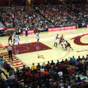 Kyrie Irving In Game Photo - Wide Shot