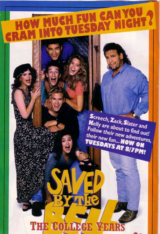 Saved By The Bell - The CollegeYears