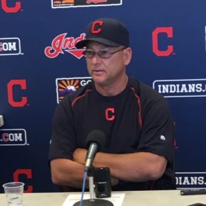 Terry Francona Press Conference Photo Spring Training 2016